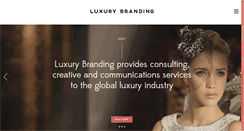 Desktop Screenshot of luxury-branding.com